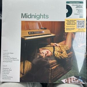 Midnights Vinyl Record - Jade Green Edition New Unopened